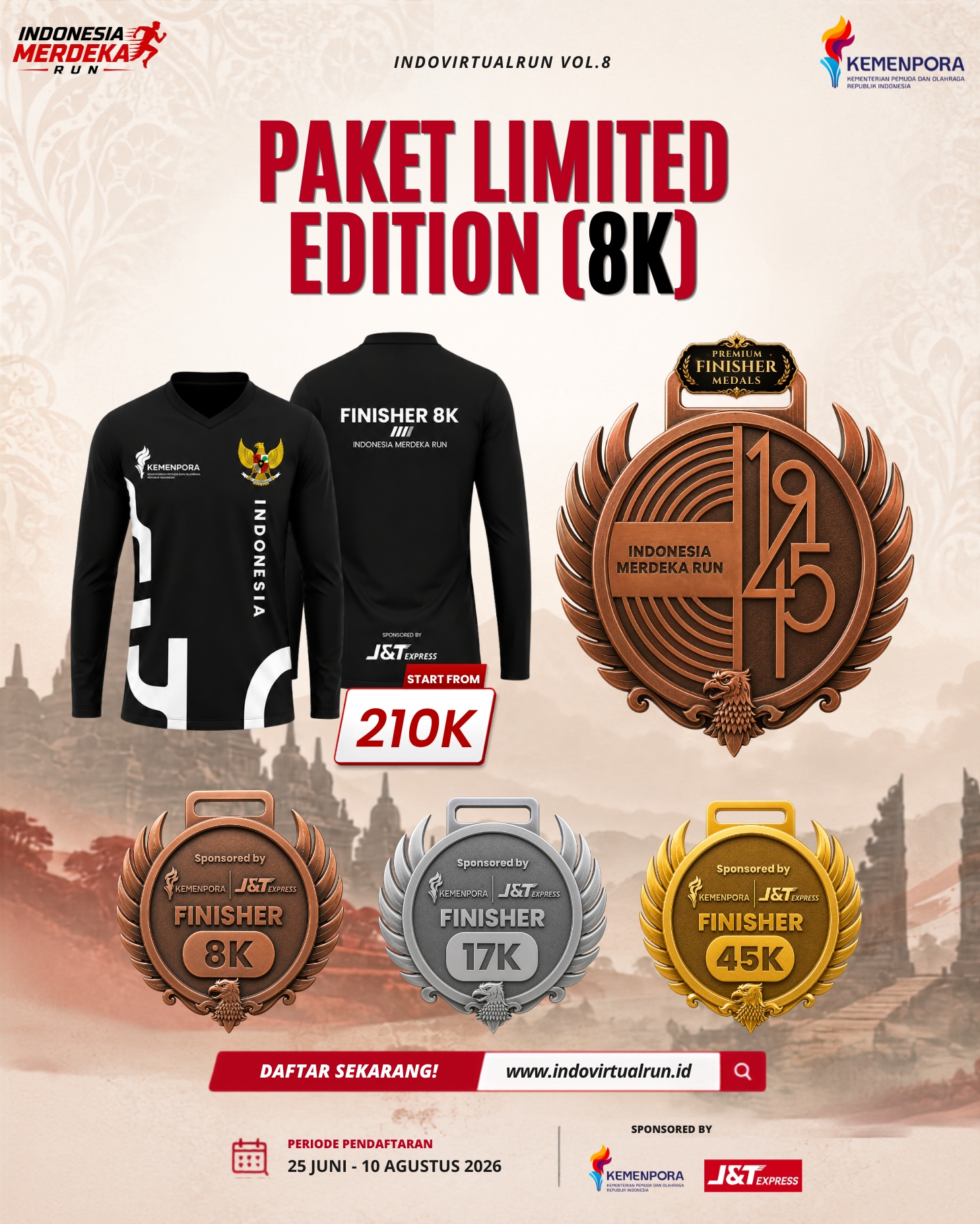 Paket Limited Edition (Lengan Panjang)